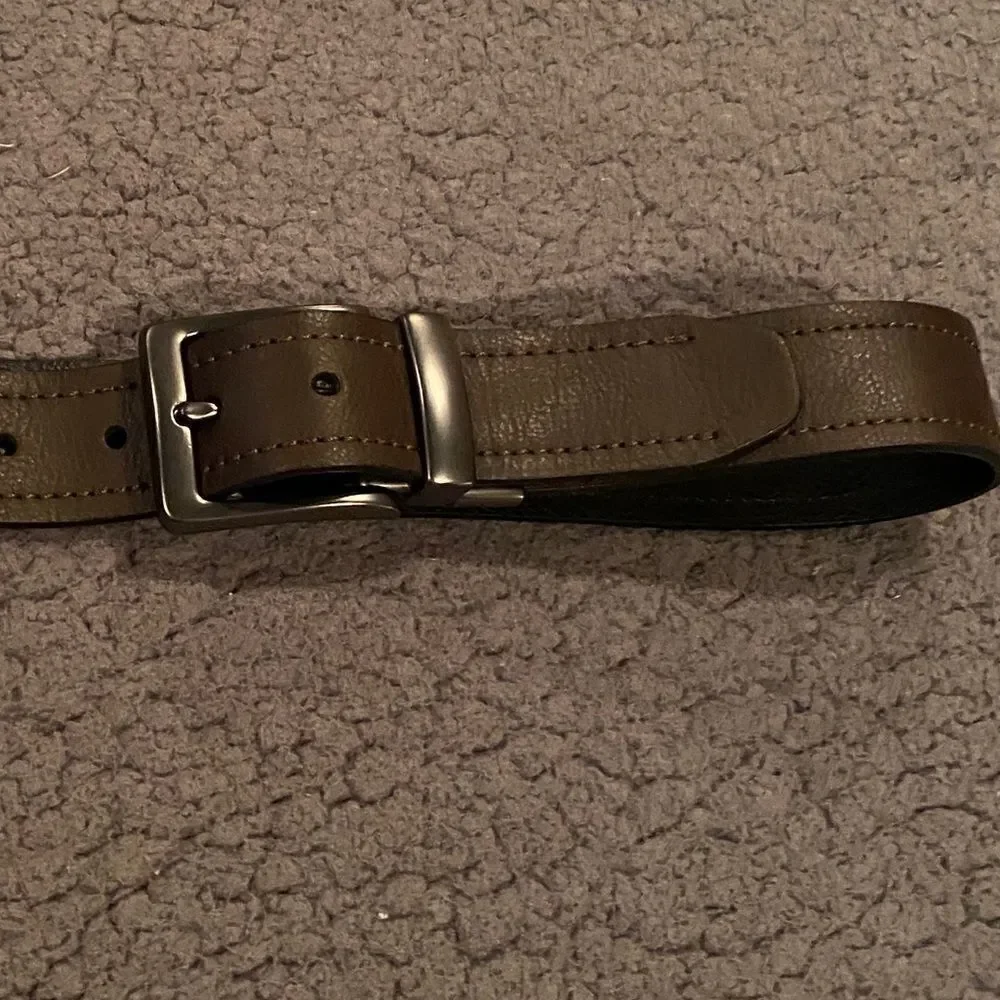 Columbia Reversible Leather Belt